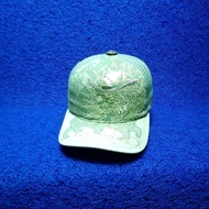 Edhardy gold embroidered net hat