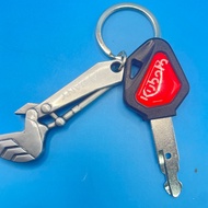 5/10 PCS 459A Key RC461-53930 Ignition Key Fits Kubota Mini Excavator Backhoe Skid Steer Track Loade