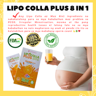 ❄ORIGINAL Lipo Colla Plus Slimming 8 in 1 Powdered Orange Juice Be Gorgeous 10 Sachet per Box Pangpa