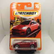 matchbox tesla model y