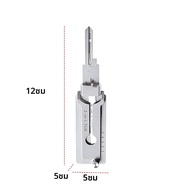 SS001 สแตนเลสสตีลถอดรหัสกุญแจ 2 In 1 Precision Hook & Pick Set ล็อคถอดรหัส O-ring รถกระบะชุดซ่อมเครื