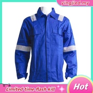 TANKER 100% Cotton Safety  Jacket  Premium Reflective Jacket  Work Jacket  Size S-8XL  TK001