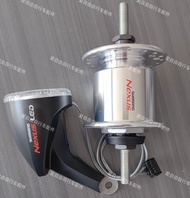 1 ชิ้น สำหรับ Shimano Nexus DH-C2100-N Dynamo Hub - 6v 3w - สำหรับดิสก์ Center-lock - แกน 12X100 มม.