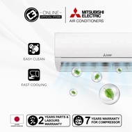 (KLANG VALLEY)Mitsubishi Standard Non Inventer Aircond(MS-JRVF)(1.0HP,1.5HP,2.0HP,2.5HP)Wall Split Air Conditioner
