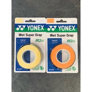 YONEX WET SUPER GRAP BADMINTON GRIP, TENNIS AC102ex 3IN1