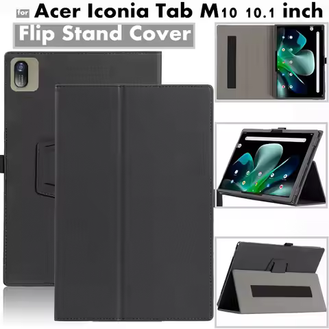 for Acer Iconia Tab M10 10.1 inch Cover Flip Magentic Foldable Leather Stand Full Body Protective Ca