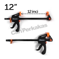 Klem F Clamp 12 inci Quick Clamp Release Clamp Kayu Klem F Klem Kayu DIY Woodworking Alat Jepit Penj