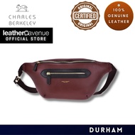 Charles Berkeley DURHAM Genuine Leather Waist Bag for Men PB-19108