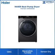 HAIER 10KG / 12KG Heat Pump Dryer HD100-A2939S / HD120-AR959S8 | Reversible Tumble | Sensor Dry | He