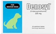 Nutramax - Nutramax Denosyl 寵物肝臟補充劑 中型犬 13-34lb 225mg 30粒 [美國直送 | 平行進口 | 最佳食用日期 08/2026或之後]
