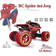 Remote Control Car Spider-man RC Car Mainan Kereta Kawalan Jauh KanakO