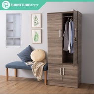 Furniture Direct NAOMI key lock wardrobe rak baju almari baju home furniture wardrobe murah almari