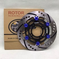 ROTOR (Brembo) THAILAND Front Disc Brake 220mm for Matic, Bebek, Mio, Beat, Jupiter Z, Burhan, Mx Ol