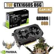 ☫ASUS TUF GTX 1660 SUPER O6G GAMING Video Cards GDDR6 6GB Graphics Card GPU 192bit  NVIDIA GTX16 ◀O