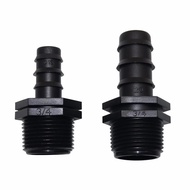 21mm external thread connector to 16mm, 20mm pipes - Initial LDPE and PVC pipes for sprinkler system