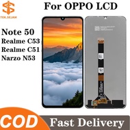Original LCD For Realme C53 C51 Realme Note 50 LCD Display Touch Screen Digitizer Assembly Replace