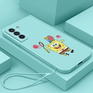 TPU SpongeBob SquarePants Samsung S21FE, Samsung S21 ULTRA, Samsung S21 PLUS, Samsung S21