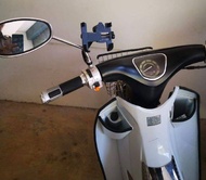 ที่จับโทรศัพท์ ทำจากอลูมิเนียม  สำหรับมอเตอร์ไซค์ ไว้ดู GPS Motorcycle Phone Mount Bike Phone Mount Holder IPOW Universal Cell Phone Bicycle &amp; Motorcycle Handlebar Phone Holder