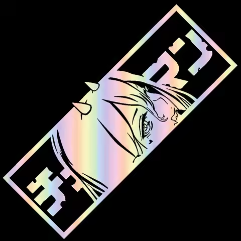 Makima | マキマ Shihai No Akuma | CH∀INS∀WM∀N Car Sticker Anime Beautiful Girl The Window Decoration Di