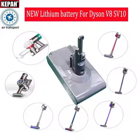 Brand new and original for Dyson V8 21.6V Replacement Battery for Dyson SV10 Absolute Cord-Free Vacu