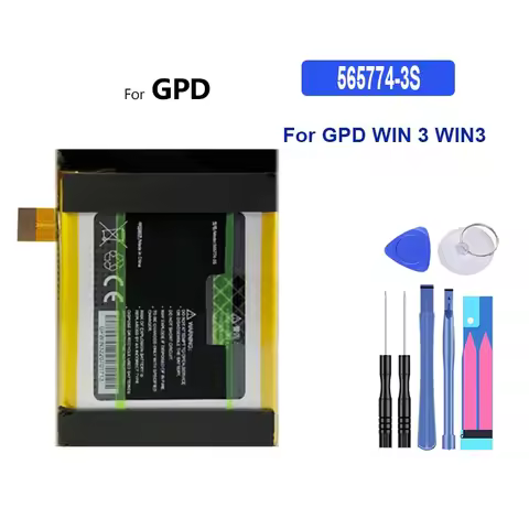 For GPD WIN 3 WIN3 - 3950mAh Laptop Battery, Model 565774-3S