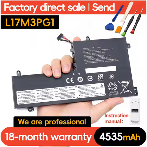 SUOZHAN L17M3PG3 L17M3PG1 L17C3PG1 L17M3PG2 L17C3PG2 Battery for Lenovo Legion Y530-15ICH Y545-PG0 Y