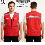 Original Spx Express Driver Vest Taslan Zipper Spx Express Waterproof Vest Premium Spx Express Parac