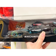 Brand New Mini Cut F1 Car Model 1/18 2020 W11 Hamilton Turkey 7 Crowns