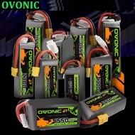 OVONIC Pro 4S 6S 1050mAh 1300mAh 1550mAh 1800mAh 2200mAh Lipo Battery For RC FPV Airplane Quadcopter