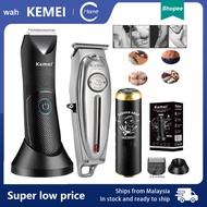 Kemei Hair Trimmer Electric Cordless Professional Hair Clipper Blade Haircut mesin rambut