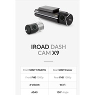 (USED) IROAD X9 DASH CAM FRONT & REAR VIEW FULL HD RECORDINGS