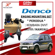 Denco Perodua Kembara DVVT Engine Mounting Kit Set [Auto / Manual] Original Made In Malaysia Quality Genuine