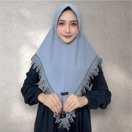 Hijab instan viona renda prada by Rafilah hijab wanita muslim