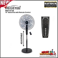Mistral MSF1873R 18” Stand Fan with Remote Control