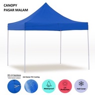itop PVC Tarpaulin 10' x 10' Roof 80cm/ 100cm Canopy Tent Kanopi Khemah Pasar Malam/ Heavy Duty