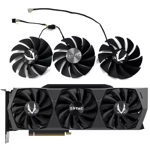 GA92S2U CF9015H12S 4PIN GPU RTX3080 RTX3090 cooling fan，For Zotac RTX 3070Ti 3080 3080TI 3090 Trinit