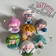 fav.jellyfish | MBTI Knitted Keychain!‍ ️ 🪇 characters keychains!