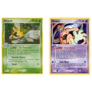 English Pokemon Card Ninjask - 13/107 /Deoxys - 16/107  - Holo Rare Ex Deoxys Singles