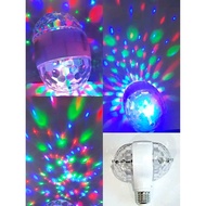 (2 SIDES) 2-Sided LED Disco Light 2 Heads 2 Heads Full Color Rotating Lamp Party Light