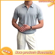 T Shirt/Shirt Men/Shirt/Shirt/POLO/POLO Shirt/Men's Shirt/Cotton T-Shirt/New Style Summer Knitwear Thin Style Men's Slim-fit Casual POLO Shirt Korean Version Fashion Simple T-Shirt