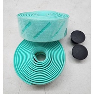 Bianchi Bicycle Anti-Slip Handlebar Belt Lake Blue Embossed Road Bike Wrapping With Tail Plug (Two P