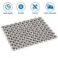 80Pcs 608ZZ Bearing 8X22X7 mm ABEC-5 Skate Stroller Miniature 608 ZZ Ball Bearings 608Z 608 2Z Beari