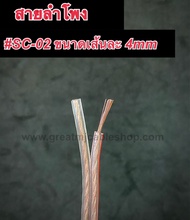 สายลำโพง SONICA SC-02 สายลำโพง SPEAKER สายลำโพงเครื่องเสียง สายลำโพงเครื่องเสียงบ้าน สายลำโพงเครื่อง