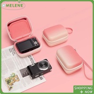 MELENE Digital Camera Bag, PU Lightweight Hard  Cover, Mini Water-Resistant Camera Accessories for  