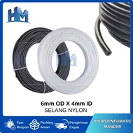Nylon Tube Hose 6mm OD x 4mm ID x 1meter