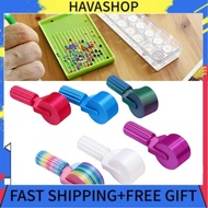 Havashop ZJchao Rhinestone Art Roller 3D Printed Smooth Embroidery Painting Tool Set for DIY Craft P