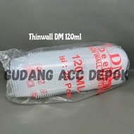 (N) Thinwall DM Container 120 ML 150Ml / Kotak Makan DM 120ml 150