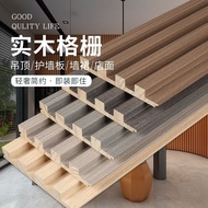 Solid Wood Grid Grid Grid Solid Wood Grid Grid Grid Grid Long Strip Grid Grid Wall Board Influencer 