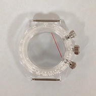 Watch Accessories Watch Case 39mm Plastic Case Acrylic Watch Flat Mirror Adapt to Assemble VK63 Quar