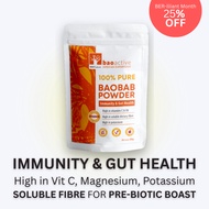 Immune & Gut Health Boosting : Pure Baobab Powder